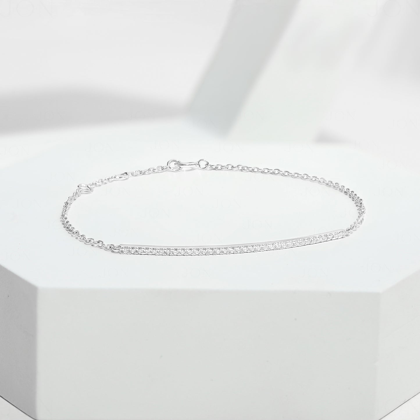 Diamond Bar Bracelet