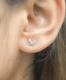 Tiny Butterfly Studs