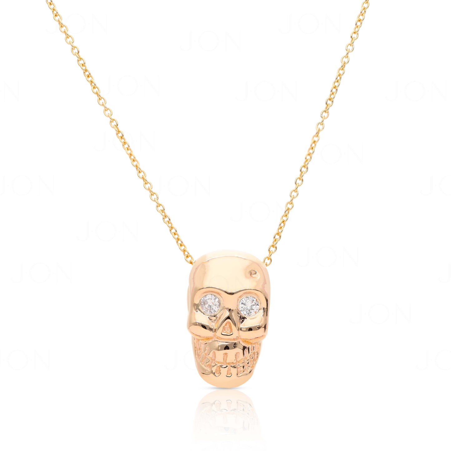 Skull Pendant Necklace Halloween Gift