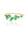 Emerald Crown Creeper Ring