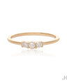 Diamond-Pearl Ring