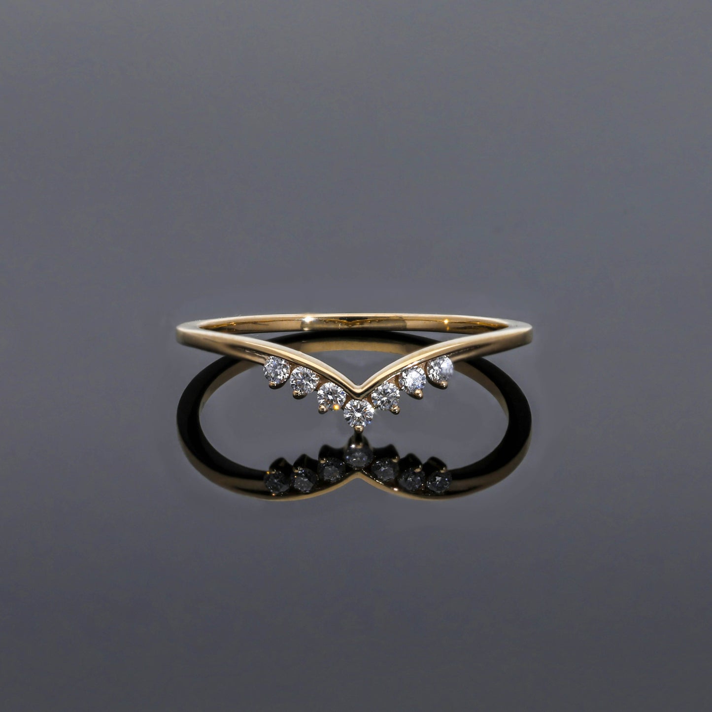 Chevron Tiara Ring