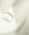 Genuine Opal Gemstone Wedding Designer Ring Solid 14k Yellow Gold Handmade New