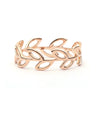 14K Solid Gold Leaf Tree Branch Minimalist Ring Fine Jewelry Size-3 to 8 US