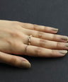 14K Gold 0.16 Ct. Genuine Pink Tourmaline Gemstone Promise Ring Fine Jewelry