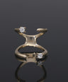 14K Gold 0.15 Ct. Genuine Diamond Octopus Shape Sea Life Ring Fine Jewelry