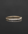 Round Diamond Half Eternity Band