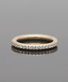 14K Gold 0.15 Ct. Genuine Diamond Wedding Engagement Band Ring Fine Jewelry Gift