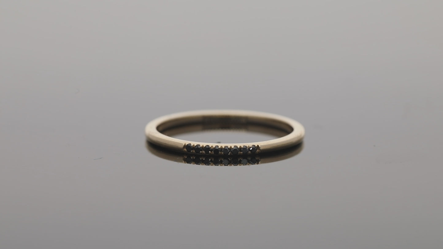 Noir Diamond Ring