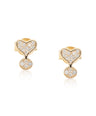 Heart Exclamation Studs