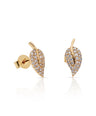 Dainty Leaf Studs