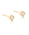 Diamond Rhombus Studs