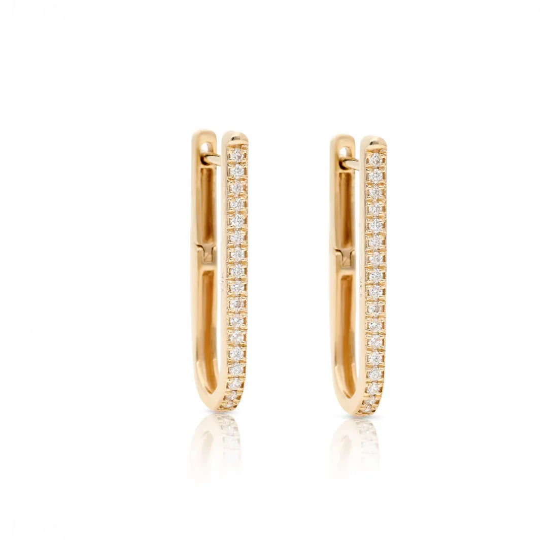 Edgy Huggie Earrings