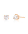 Rose-Cut Diamond Studs