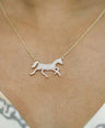 Diamond Stallion Pendant