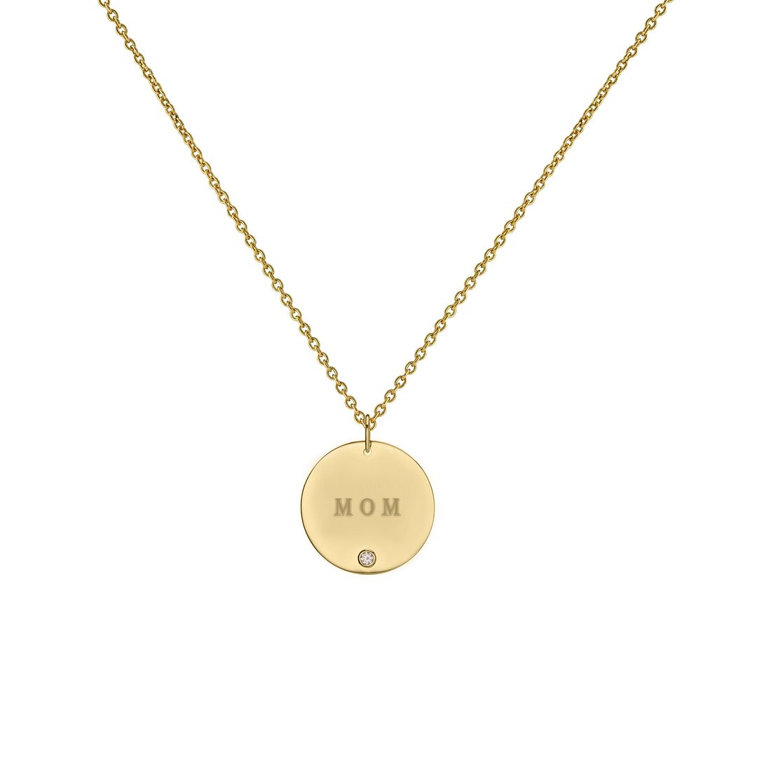 Mom Pendant (Personalized Engraving)