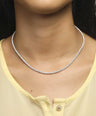 4-Prong Tennis Necklace