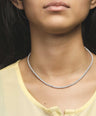 4-Prong Tennis Necklace