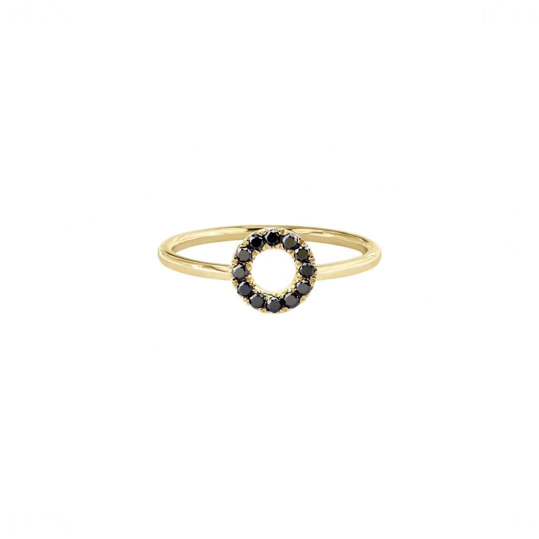 Black Diamond Ring