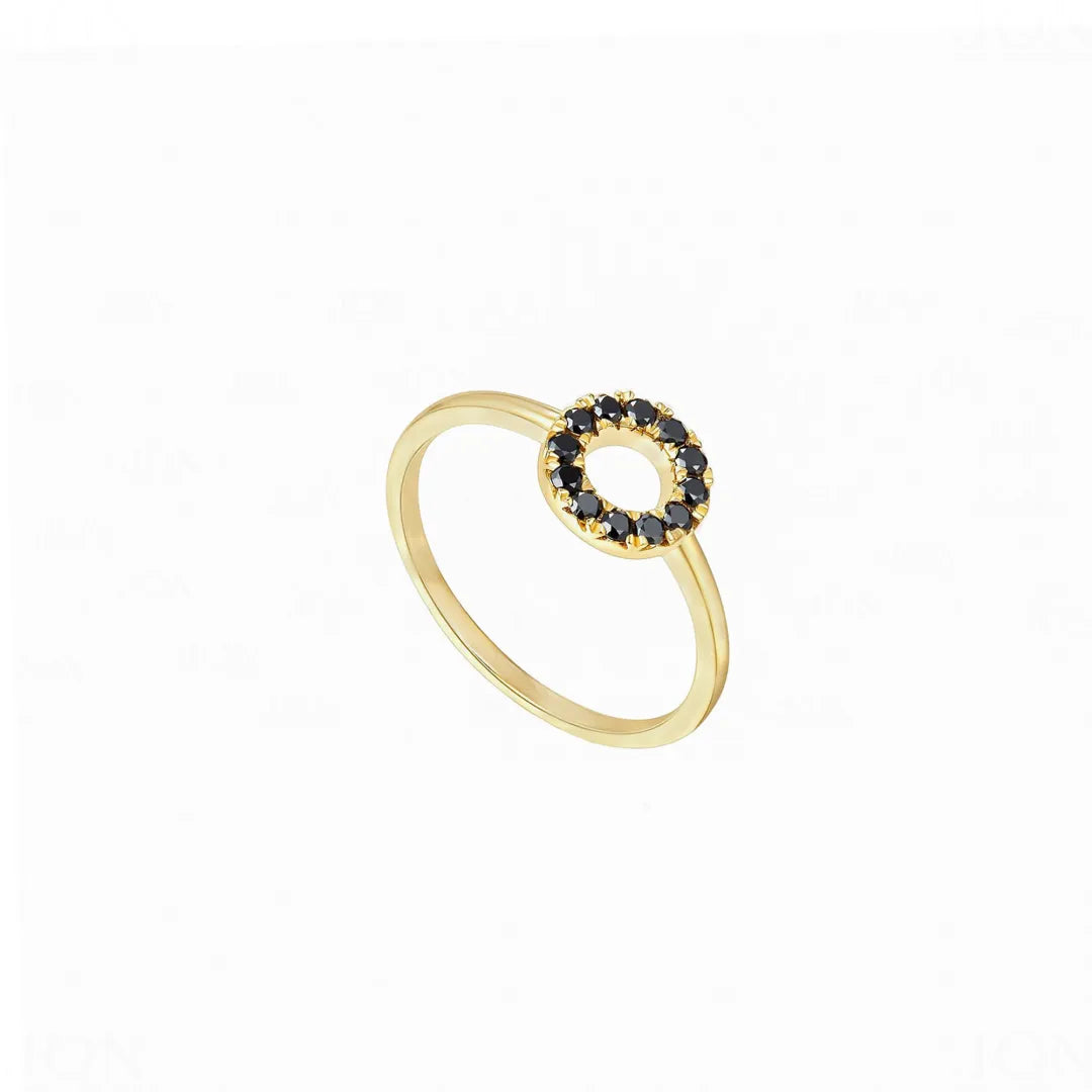 Black Diamond Ring