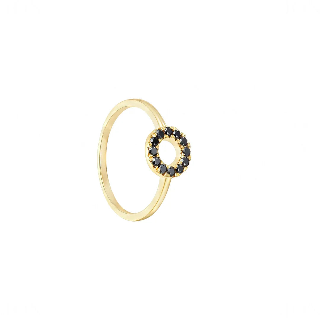 Black Diamond Ring