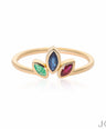 Minimal Gemstone Ring