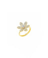 Diamond Flower Ring