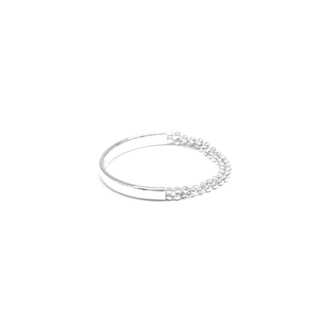 Gold Bead Chain Ring