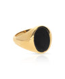 Black Onyx Signet Ring